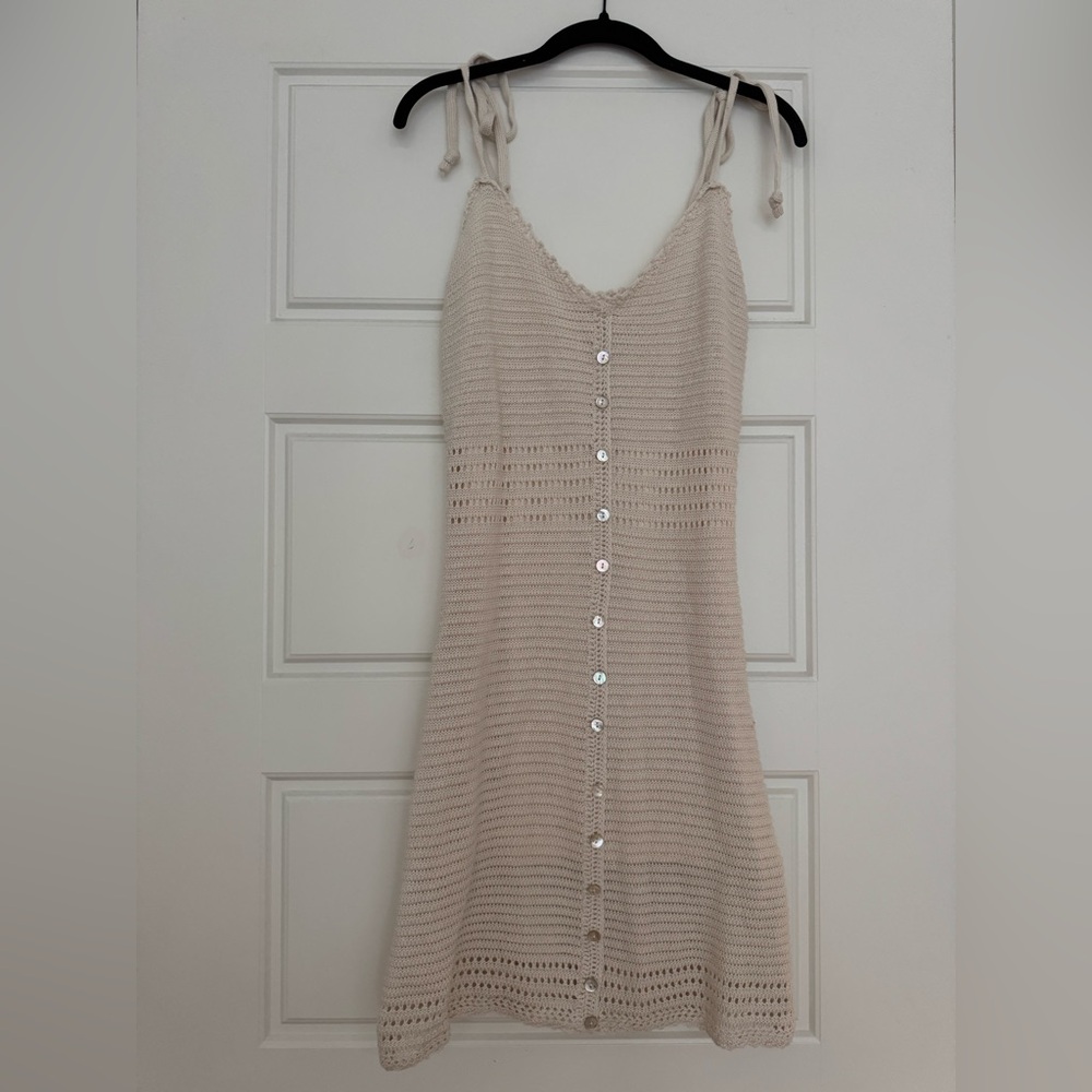 Olive & Oak Cream Knit Top